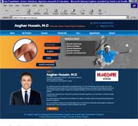 Asghar Husain MD <br> Clinical Assistant Professor